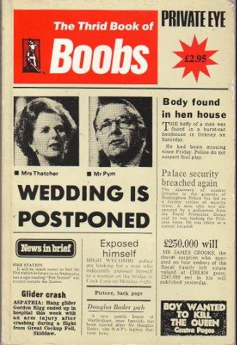 Book The Thrid [sic] book of boobs from Private Eye free
