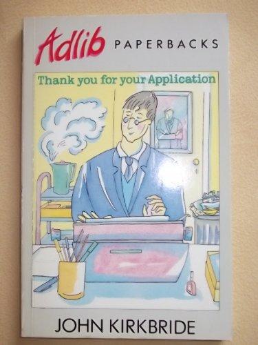 Book Thank You For Your Application (adlib) free