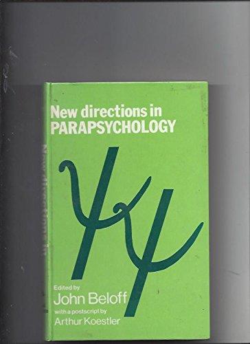 Book New directions in parapsychology free