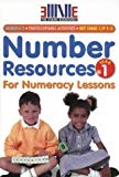 Book Number Resources for Numeracy Lessons: Year 1 (Number Resources for Numeracy) (The Evans Bookshelf) free