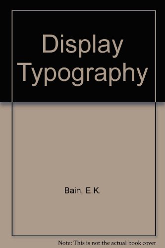 Book Display typography free