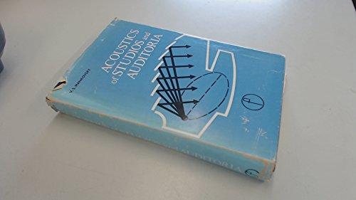 Book Acoustics of studies and auditoria (Library of image and sound technology) free