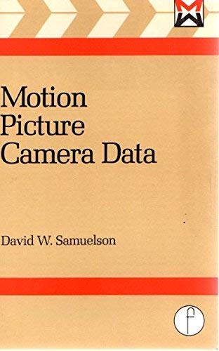 Book Motion Picture Camera Data (media Manuals Series) free