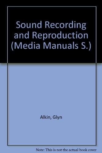 Book Sound recording and reproduction (Media manuals) free