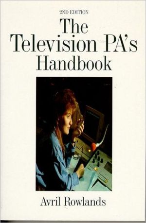 Book Television PA's Handbook, Second Edition free