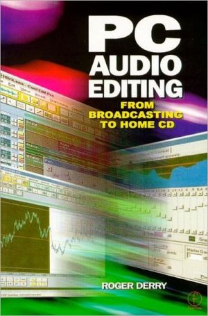 Book PC Audio Editing: From broadcasting to home CD free