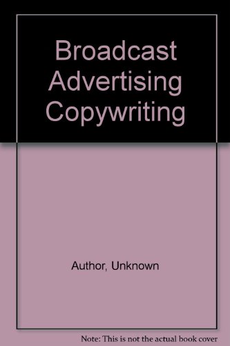 Book Broadcast Advertising Copywriting free