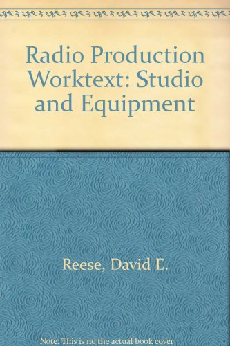Book Radio Production Worktext: Studio and Equipment free