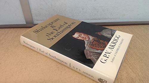 Book Shakespeare and the Earl of Southampton, free