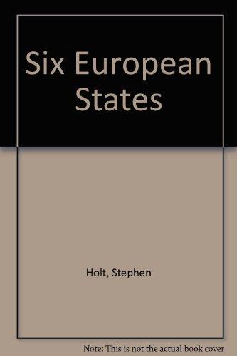 Book Six European States: The Countries Of The European Community And Their Political Systems free