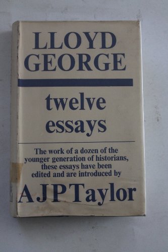 Book Lloyd George: twelve essays; free