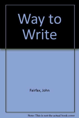 Book Way to Write free Book Way to Write free