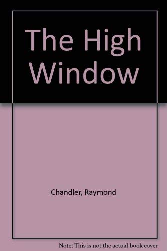 Book The High Window free