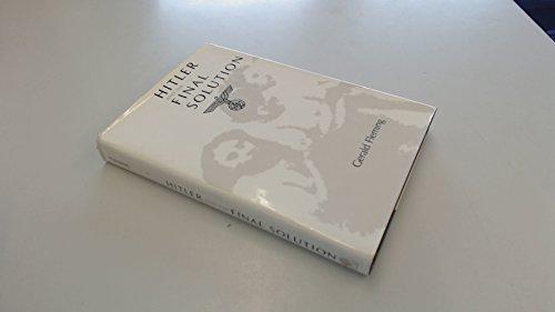 Book Hitler and the Final Solution free