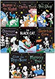Book Funny Bones 8 Books Collection Set by Allan Ahlberg ( Bumps in the Night, Dinosaur Dreams, Give the Dog a Bone, Mystery Tour, Skeleton Crew, The Black Cat, The Ghost Train, The Pet Shop) free