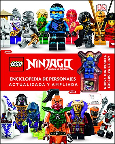 Book LEGO® Ninjago Enciclopedia de personajes actualizada y ampliada: Incluye una Minifigura exclusiva de Jay (Spanish Edition) free