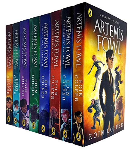 Book Eoin Colfer Artemis Fowl Series 8 Books Collection Set Brand New Cover free