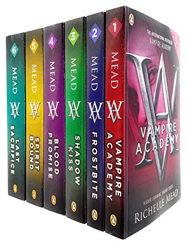 Book Vampire Academy Series Books 1 - 6 Collection Set by Richelle Mead (Vampire Academy, Frostbite, Shadow Kiss, Blood Promise, Spirit Bound & Last Sacrifice) free