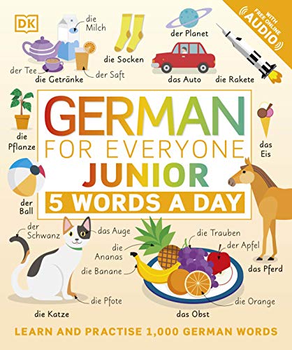 Book German for Everyone Junior 5 Words a Day: Learn and Practise 1,000 German Words free