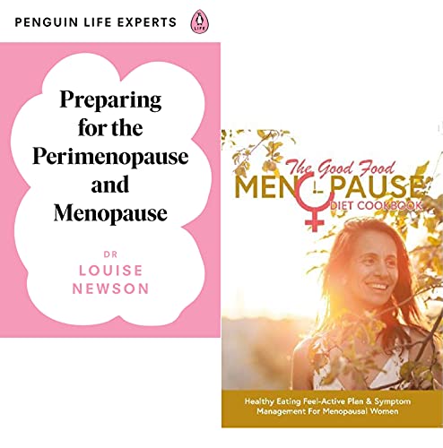 Book Preparing for the Perimenopause and Menopause & The Good Food Menopause Diet Cookbook 2 Books Collection Set free