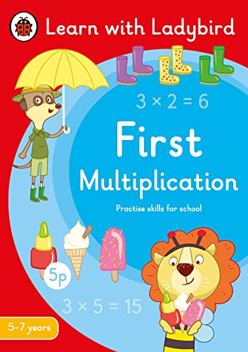 Book First Multiplication: A Learn with Ladybird Activity Book 5-7 years free