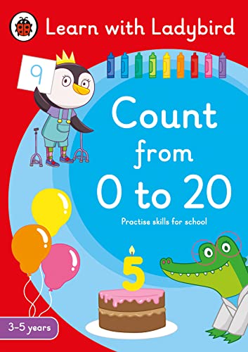 Book Count from 0 to 20: A Learn with Ladybird Activity Book 3-5 years free