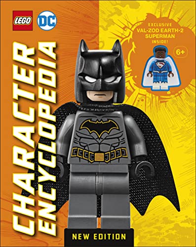 Book LEGO DC Character Encyclopedia New Edition: With Exclusive LEGO DC Minifigure free