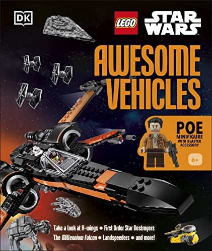 Book LEGO Star Wars Awesome Vehicles: With Poe Dameron Minifigure and Accessory free