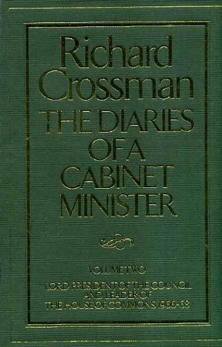 Book The Diaries of a Cabinet Minister: Vol.3: Secretary of State for Social Services, 1968-70 (v. 3) free