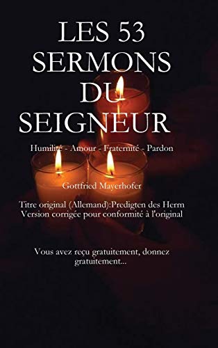 Book LES 53 SERMONS DU SEIGNEUR (French Edition) free