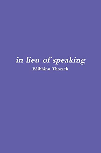 Book in lieu of speaking free