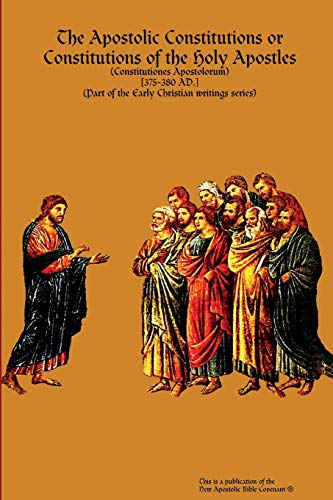 Book The Apostolic Constitutions free