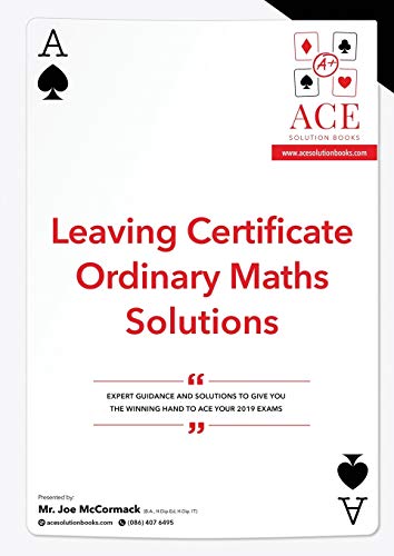 Book Leaving Certificate Ordinary Maths Solutions 2018/2019 free