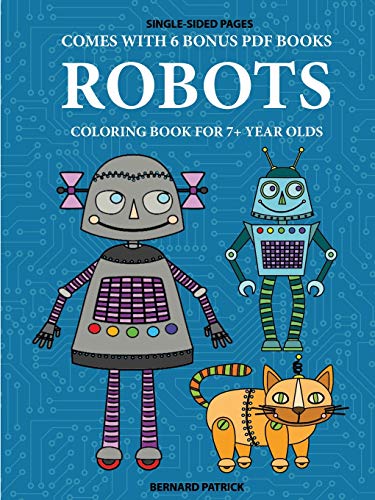 Book Coloring Book for 7+ Year Olds (Robots) free