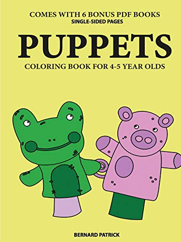 Book Coloring Book for 4-5 Year Olds (Puppets) free