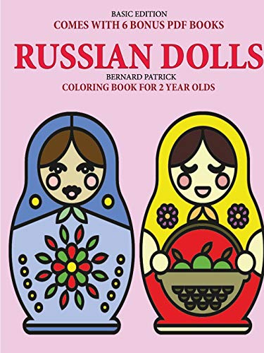 Book Coloring Book for 2 Year Olds (Russian Dolls) free