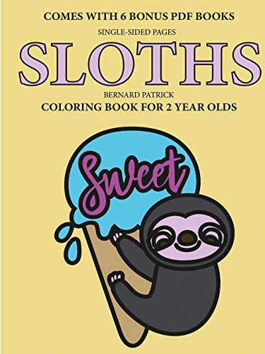 Book Coloring Book for 2 Year Olds (Sloths) free