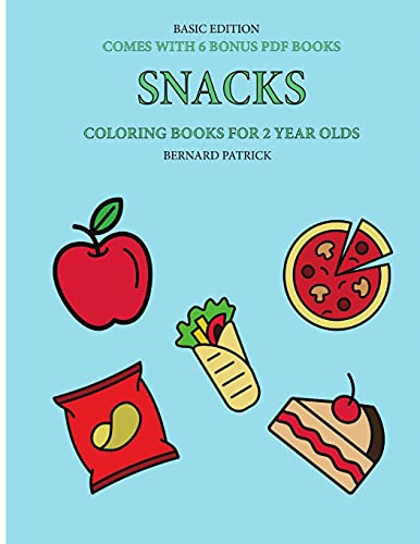Book Coloring Books for 2 Year Olds (Snacks) free