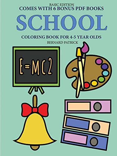 Book Coloring Book for 4-5 Year Olds (School) free