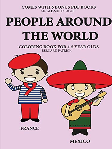 Book Coloring Books for 4-5 Year Olds (People Around the World) free