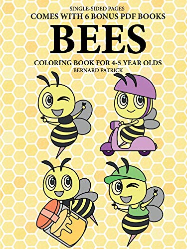 Book Coloring Books for 4-5 Year Olds (Bees) free