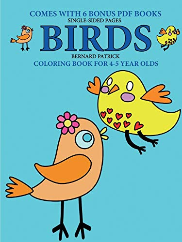 Book Coloring Book for 4-5 Year Olds (Birds) free
