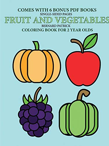 Book Coloring Book for 2 Year Olds (Fruit and Vegetables) free