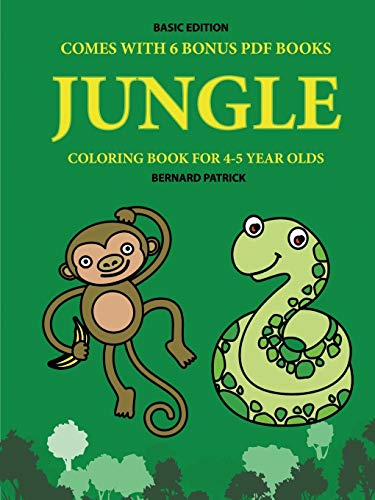 Book Coloring Book for 4-5 Year Olds (Jungle) free
