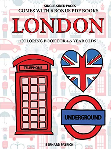 Book Coloring Book for 4-5 Year Olds (London) free