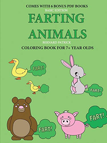 Book Coloring Book for 7+ Year Olds (Farting Animals) free