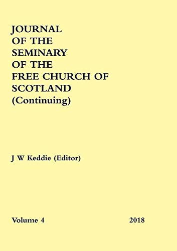 Book Journal of the Seminary of the Free Church of Scotland (Continuing) free