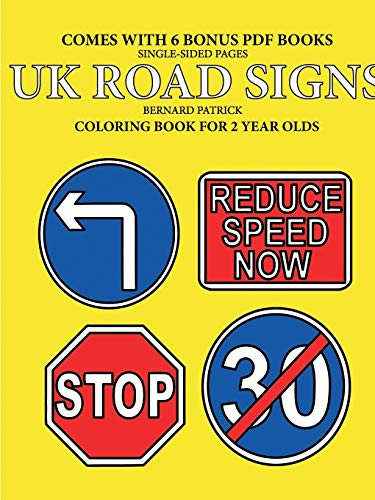 Book Coloring Books for 2 Year Olds (UK Road Signs) free