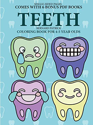 Book Coloring Book for 4-5 Year Olds (Teeth) free