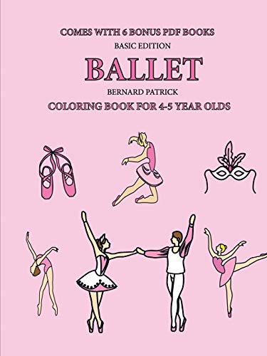 Book Coloring Book for 4-5 Year Olds (Ballet) free